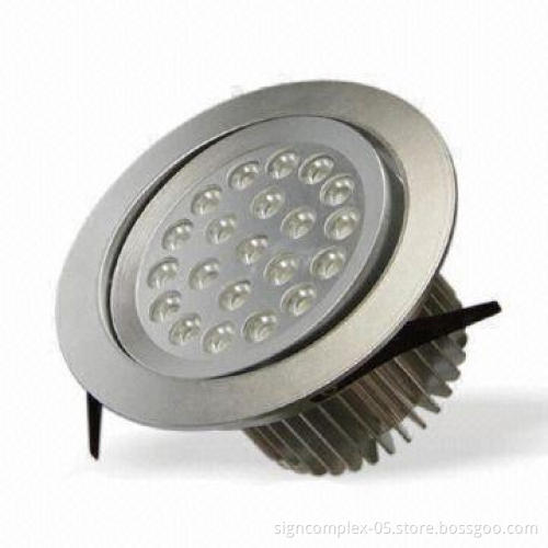 21W LIZ LED Recessed Downlight with 5-year Warranty, No UV or IR Radiation